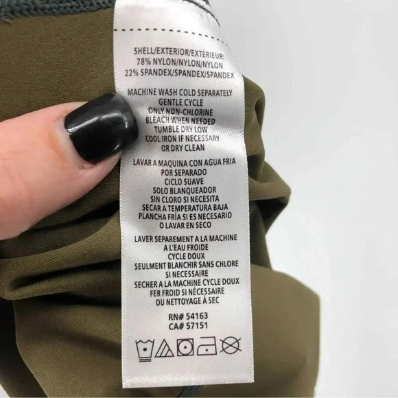 Bass Outdoor Women's Rover Ankle-Length Leggings  XS,S,M,L,XL Military Olive NWT - Picture 6 of 6